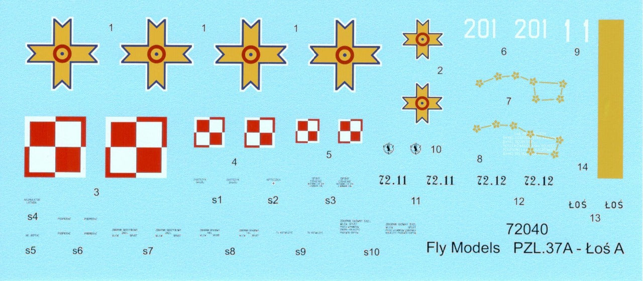 FLY 72040 1:72 PZL P.37A