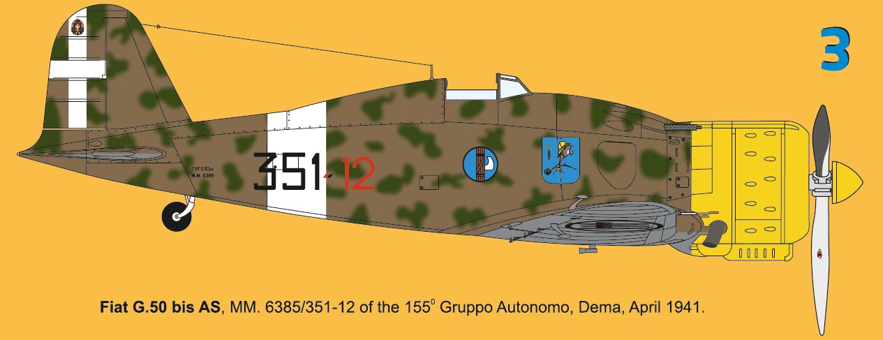 FLY 72049 1:72 Fiat G.50bis/AS