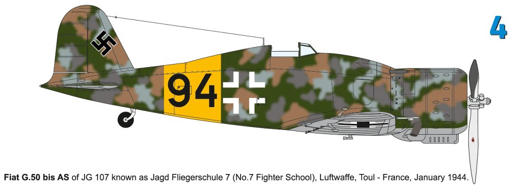 FLY 72049 1:72 Fiat G.50bis/AS