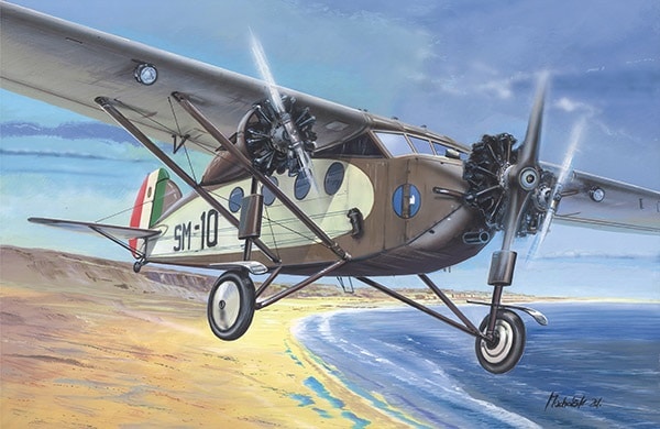 FLY YLF72050 1:72 Caproni Ca 101 (3x italian camo)