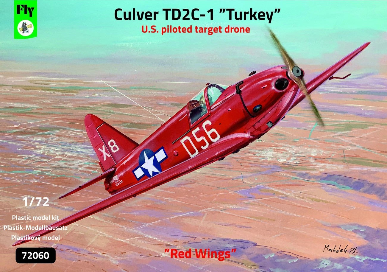 FLY 72060 1:72 Culver TD2C-1 Turkey U.S. Piloted Target Drone "Red Wings"