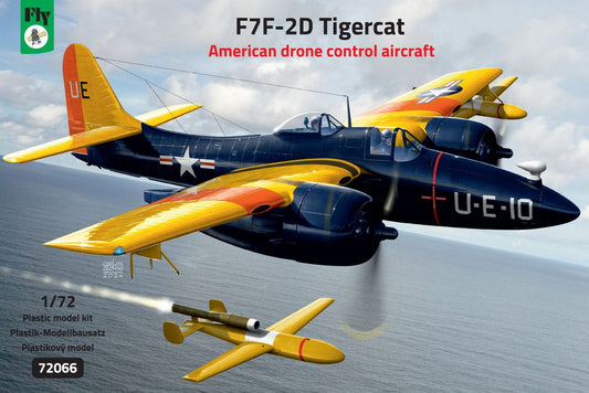 FLY 72066 1:72 Grumman F7F-2D Tigercat drone control
