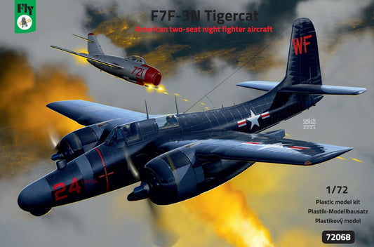 FLY 72068 1:72 Grumman F7F-3N Tigercat two seat night fighter