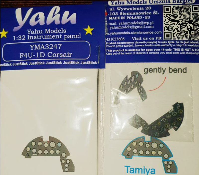 Yahu Models YMA3247 1:32 Vought F4U-1D Corsair