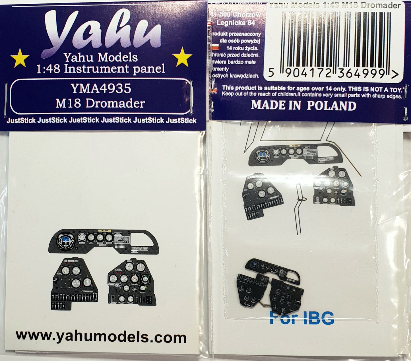 Yahu Models YMA4935 1:48 PZL M-18 Dromader