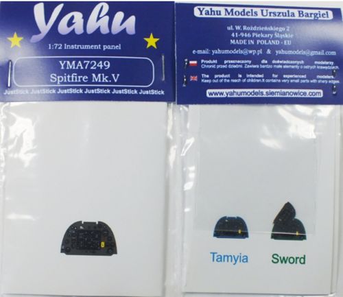 Yahu Models YMA7249 1:72 Supermarine Spitfire Mk.VC