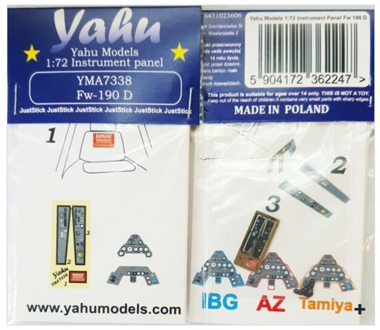 Yahu Models YMA7338 1:72 Focke-Wulf Fw-190D