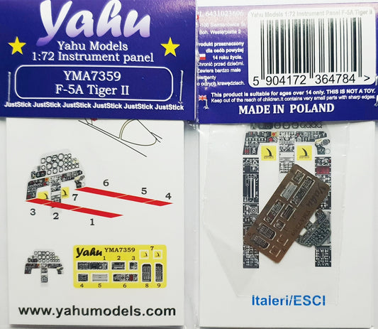 Yahu Models YMA7359 1:72 Northrop F-5A Tiger II (Italeri/ESCI)