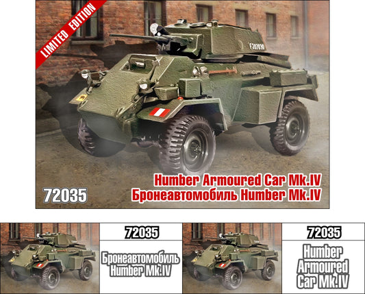 Zebrano 72035 1:72 Daimler Armoured Car Mk.IV