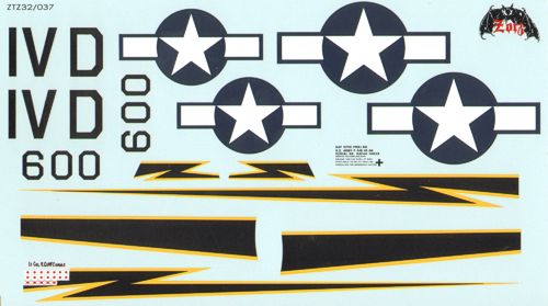 Zotz 32037 1:32 North-American P-51D Mustang