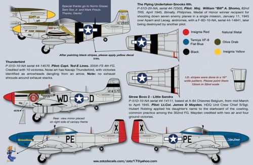 Zotz 32042 1:32 North-American P-51D Mustang