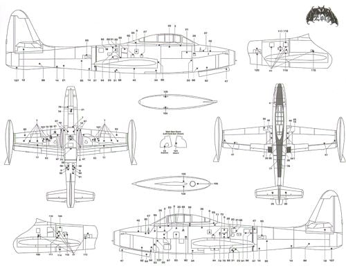 Zotz 32045 1:32 Republic F-84E/F-84G Thunderjet