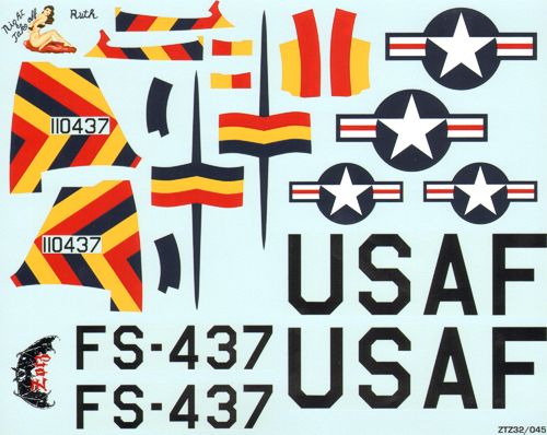 Zotz 32045 1:32 Republic F-84E/F-84G Thunderjet