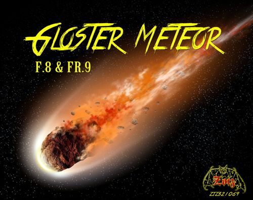 Zotz decals 32069 1:32 Gloster Meteor F.8 & FR.9