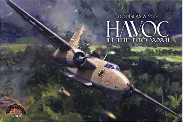 Zotz decals 32084 1:32 A-20G Havoc in the Pacific theatre of operations in WWII