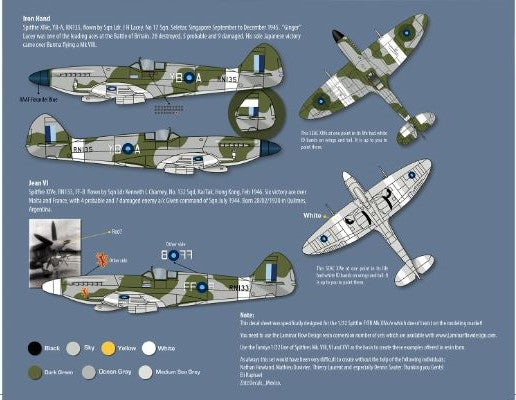 Zotz decals 32086 1:32 Supermarine Spitfire Mk.XIVe