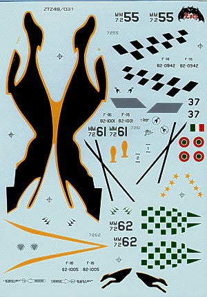 Zotz decals 48031 1:48 F-16A Italian Air Force
