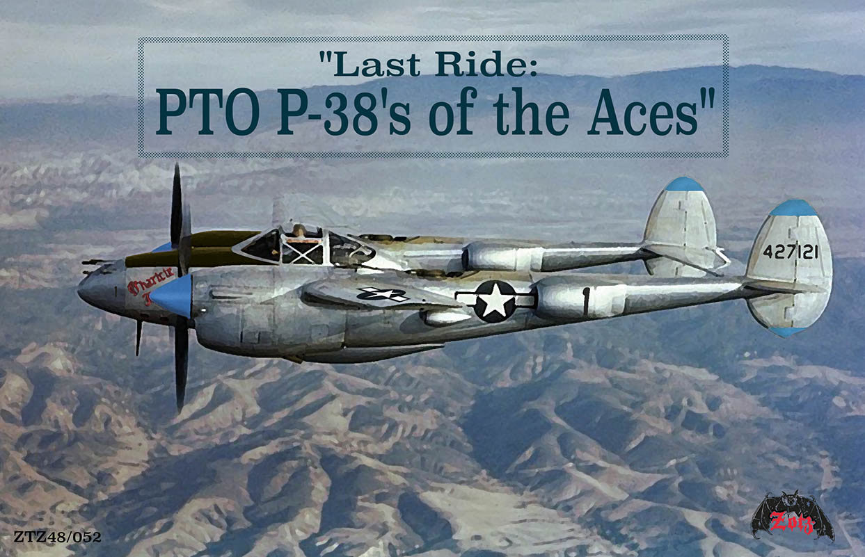 Zotz 48052 1:48 Last Ride. PTO P-38's of the Aces