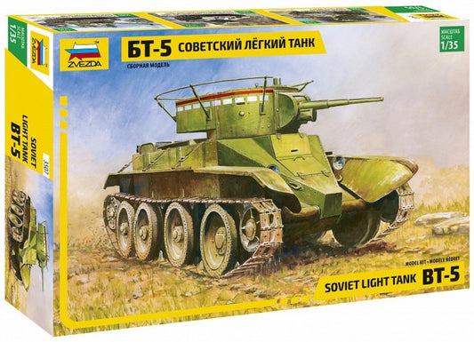 Zvezda 3507 1:35 Soviet BT-5 Light Tank