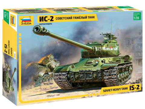 Zvezda 3524 1:35 Soviet IS-2 Jozef Stalin Heavy Tank