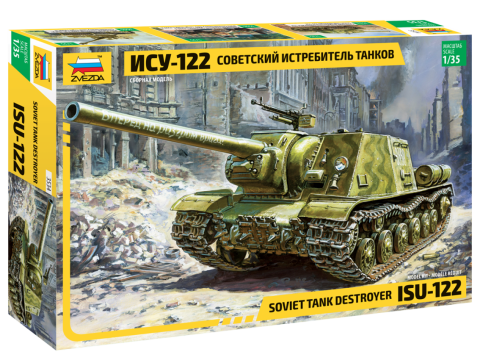 Zvezda 3534 1:35 Soviet ISU-122