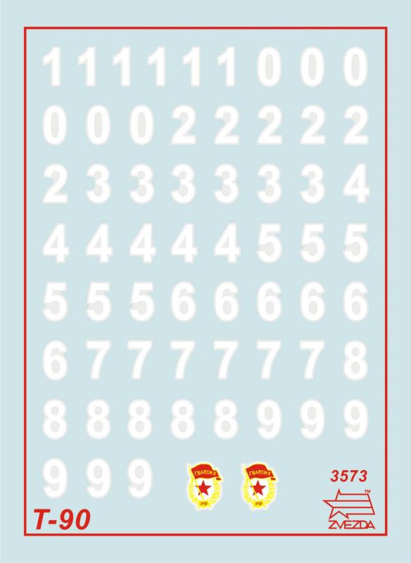 Zvezda 3573 1:35 Soviet T-90 MBT