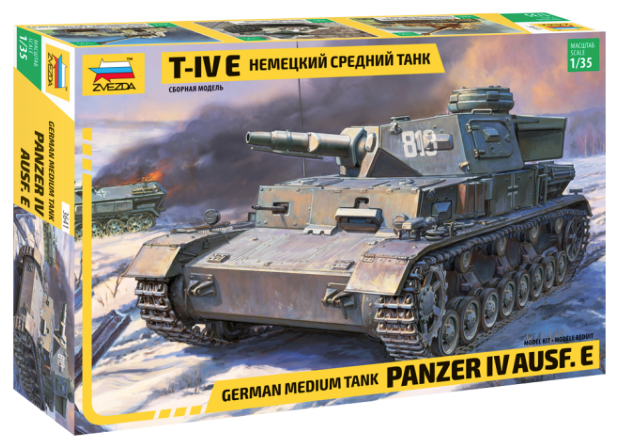 Zvezda 3641 1:35 Pz.Kpfw.IV Ausf.E