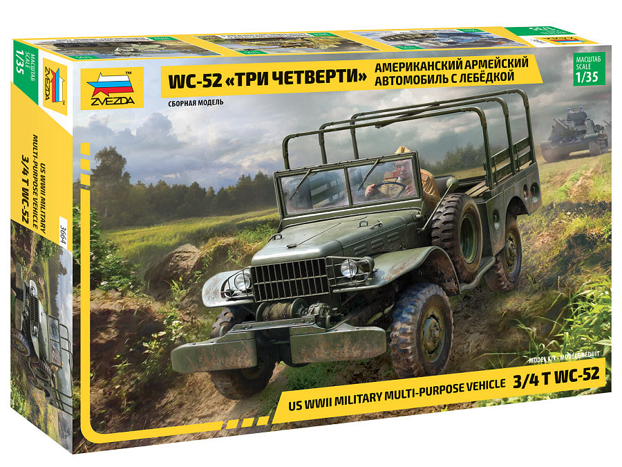 Zvezda 3664 1:35 Dodge WC-52