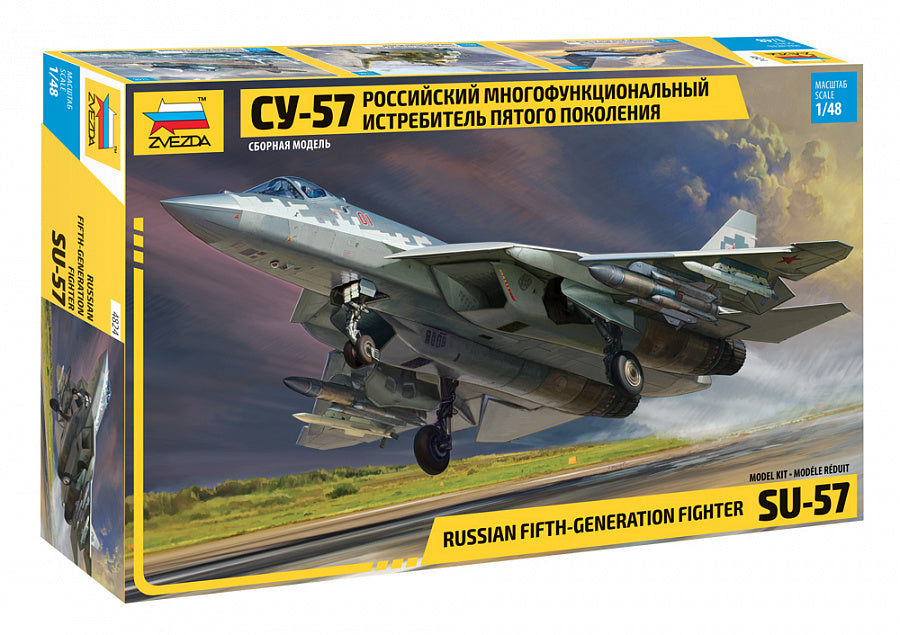 Zvezda 4824 1:48 Sukhoi Su-57 Frazor (Felon)