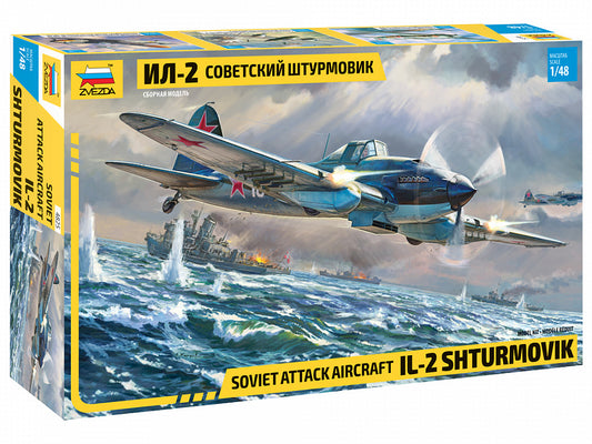 Zvezda 4825 1:48 Ilyushin Il-2 Stormovik New Tooling