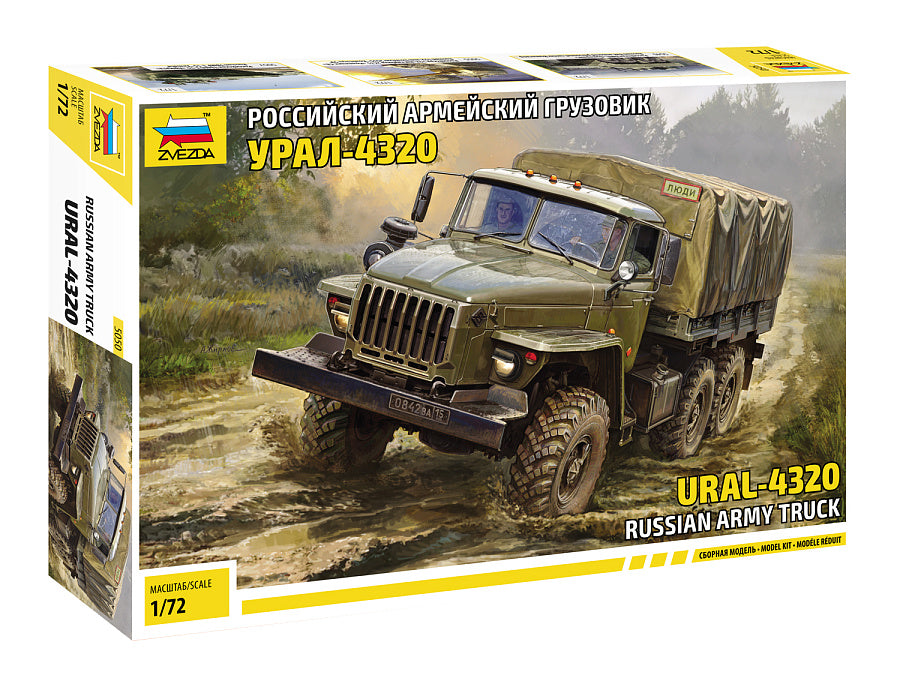 Zvezda 5050 1:72 URAL 4320