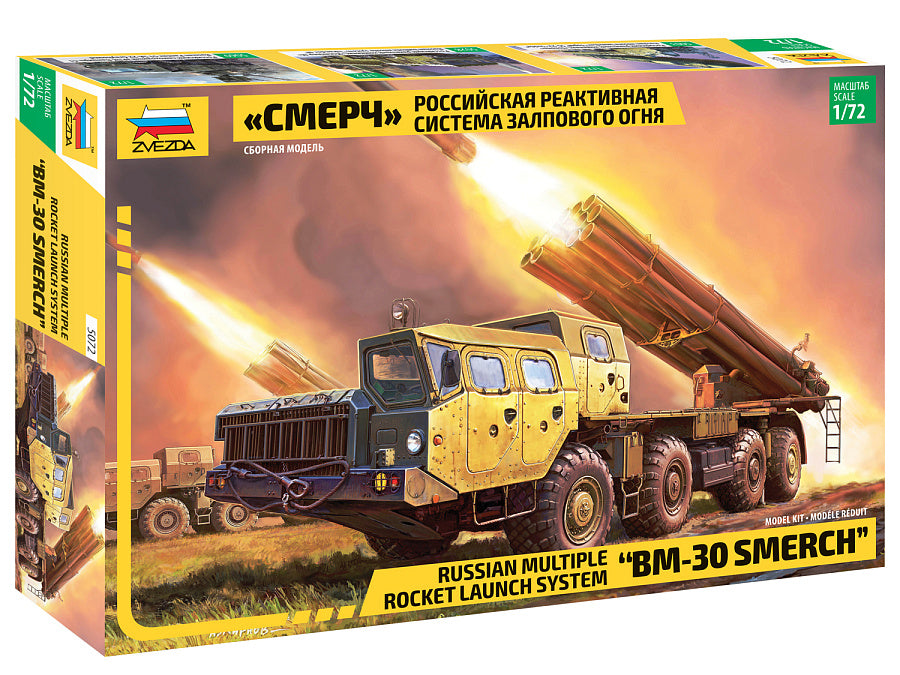 Zvezda 5072 1:72 Multi Role Rocket System SMERCH