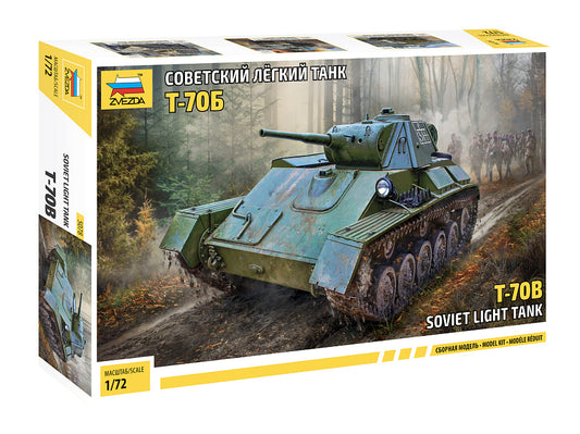 Zvezda 5078 1:72 Soviet T-70 Light Tank