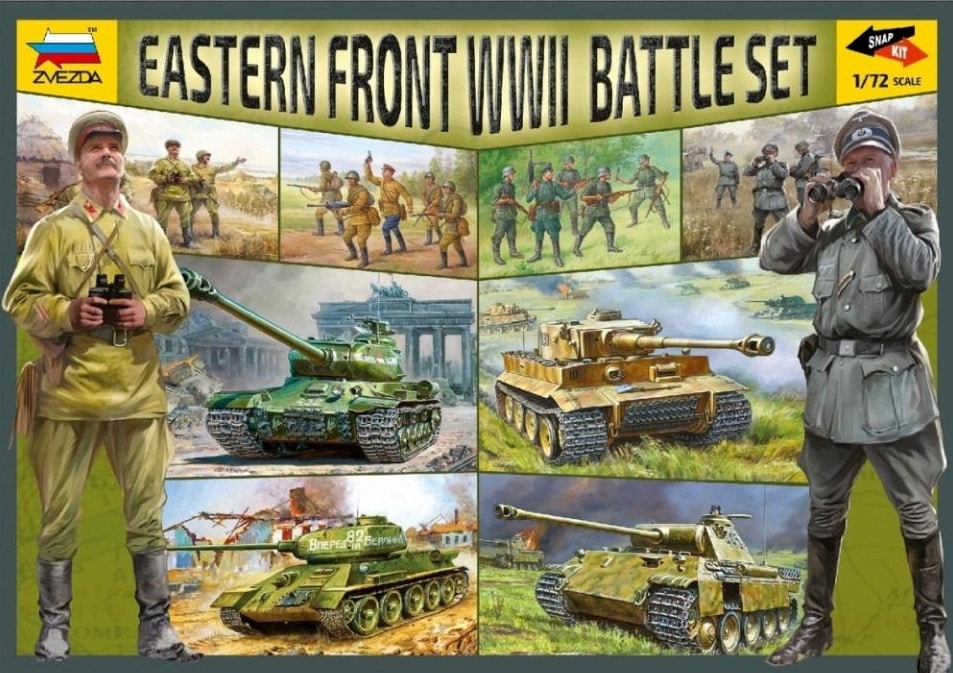 Zvezda 5203 1:72 Battle Set Eastern Front WWII
