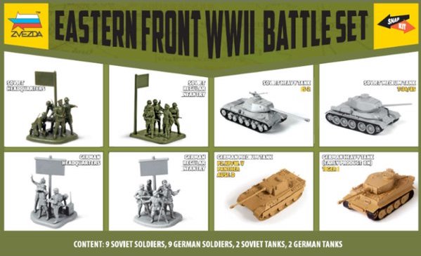 Zvezda 5203 1:72 Battle Set Eastern Front WWII