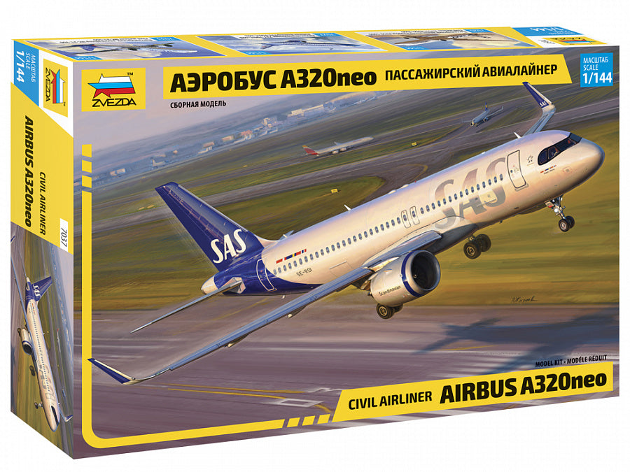 Zvezda 7037 1:144 Airbus A320NEO