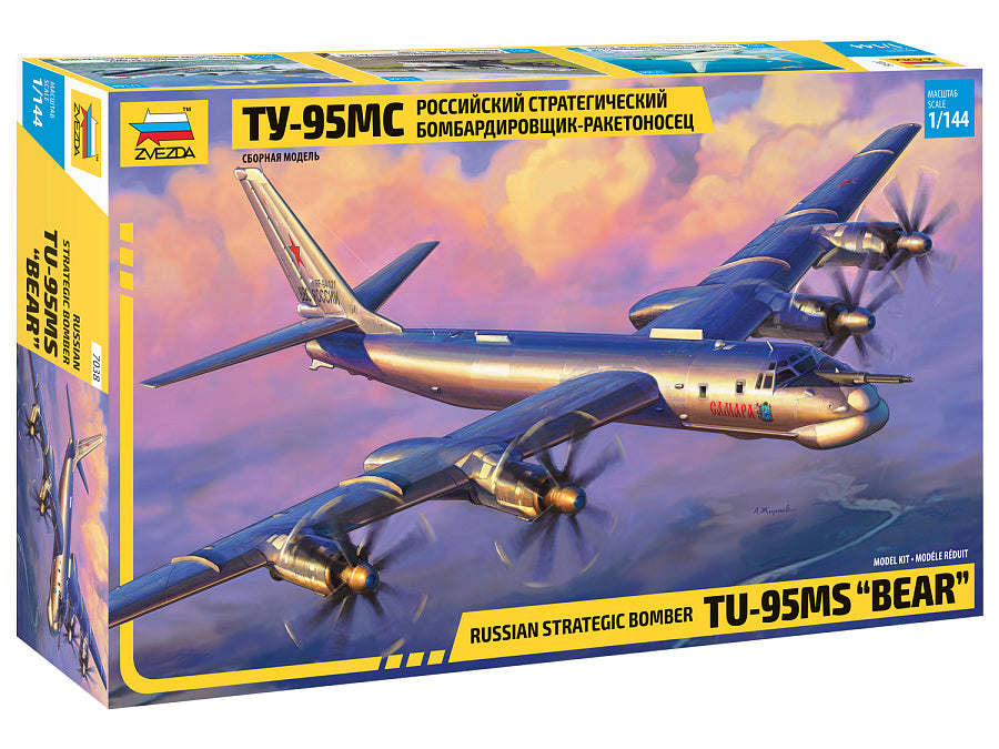 Zvezda 7038 1:144 Tupolev Tu-95MS Bear