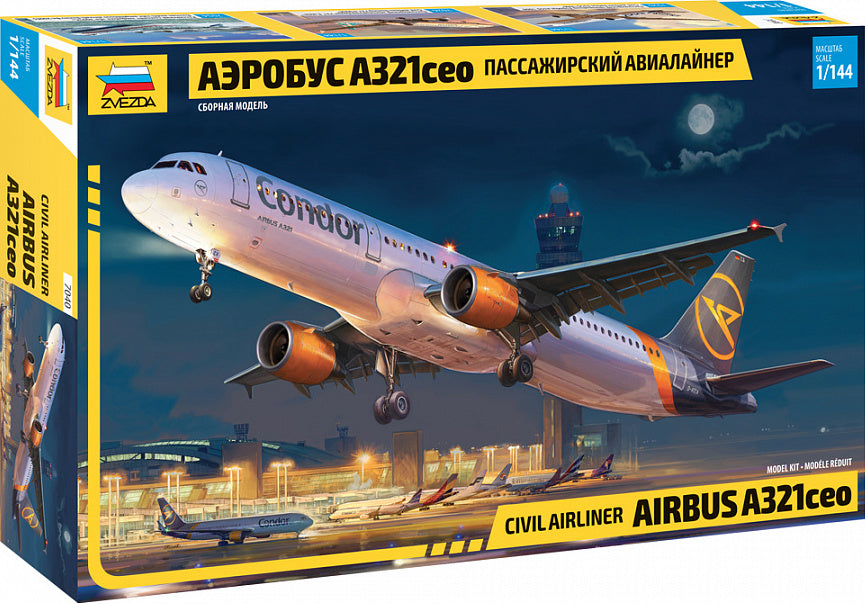 Zvezda 7040 1:144 Airbus A321 CEO