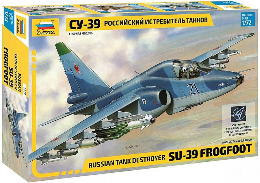 Zvezda 7217 1:72 Sukhoi Su-39