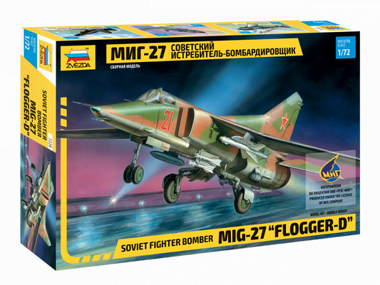 Zvezda 7228 1:72 Mikoyan MiG-27