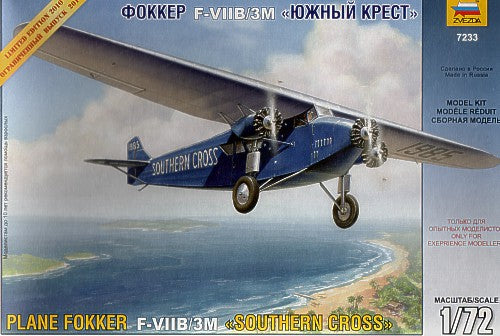 Zvezda 7233 1:72 Fokker F.VII