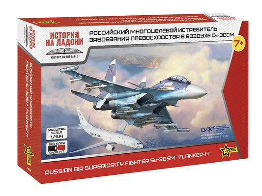 Zvezda 7436 1:144 Sukhoi Su-30SM (New Tooling in 2025)