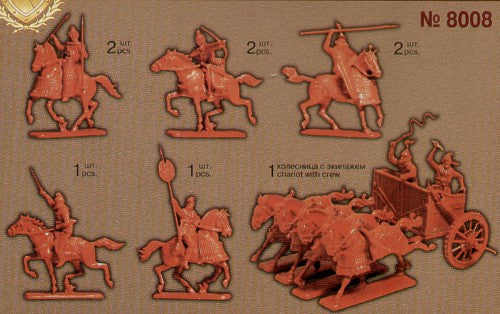 Zvezda 8008 1:72 Persian Chariot and Cavalry