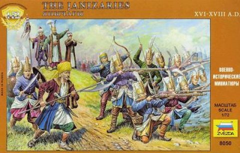 Zvezda 8050 1:72 Turkish Jannisseries XVI-XVIII BB