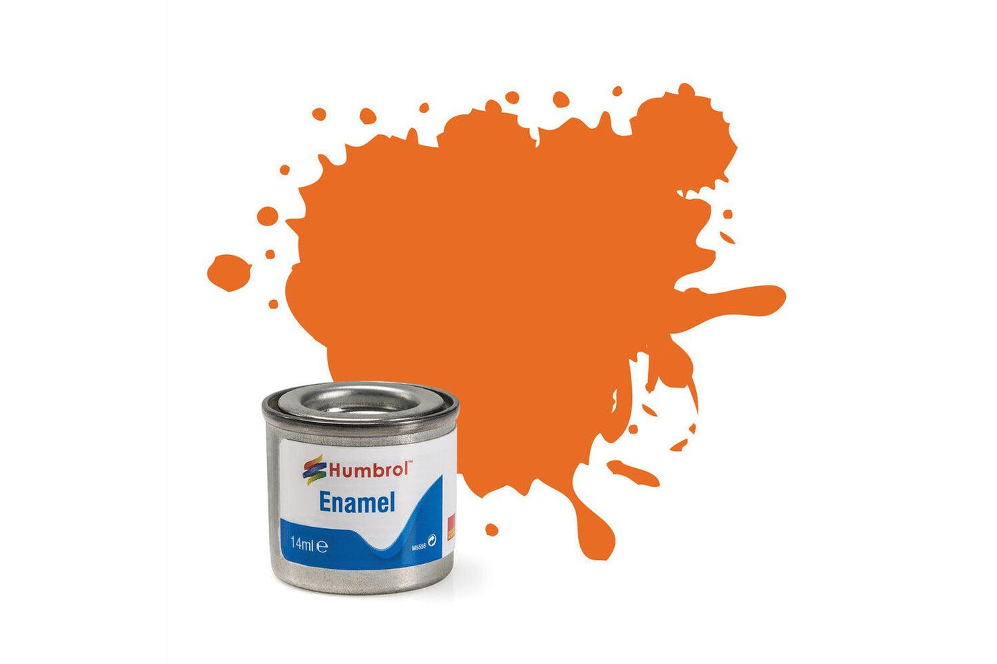 Humbrol 046 Orange Matt 14ml Enamel Paint