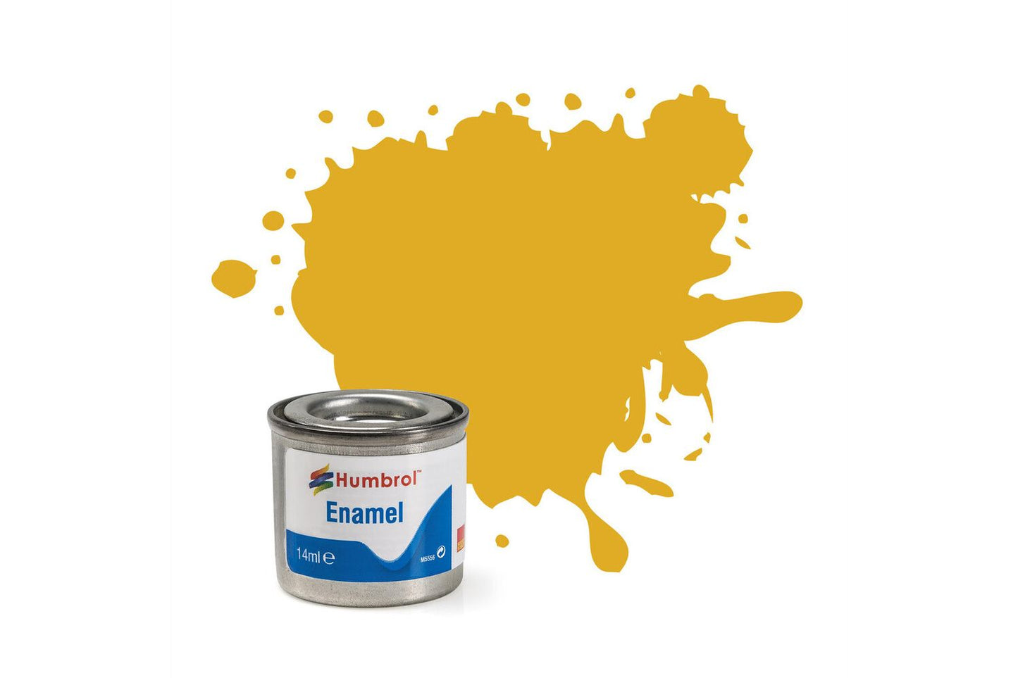 Humbrol 016 Gold Metallic 14ml Enamel Paint