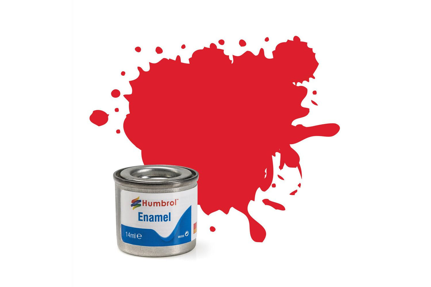 Humbrol 019 Bright Red Gloss 14ml Enamel Paint