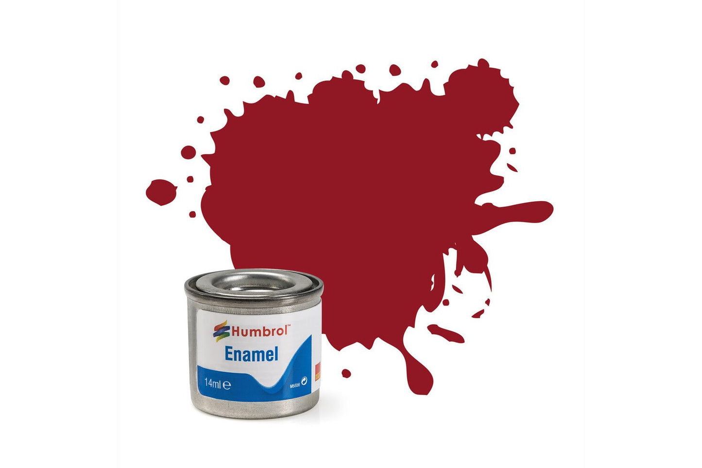 Humbrol 020 Crimson Gloss 14ml Enamel Paint