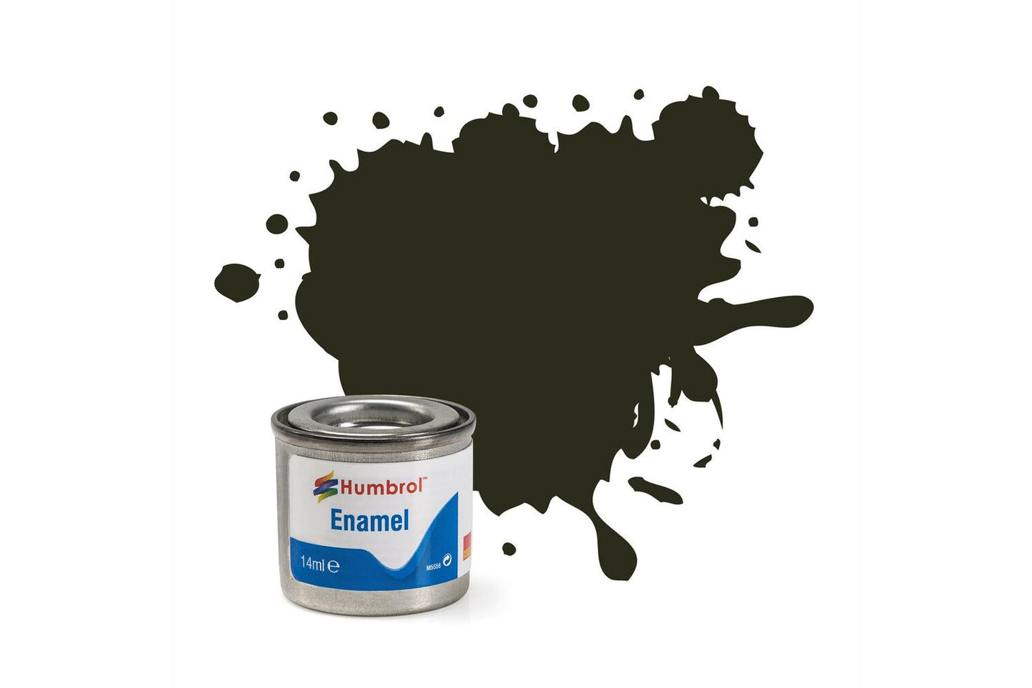 Humbrol 053 Gunmetal Metallic 14ml Enamel Paint