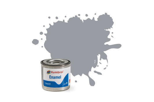 Humbrol 064 Light Grey Matt 14ml Enamel Paint